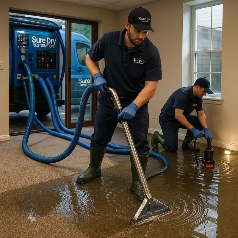 Water Extraction and Removal process in Newman, CA